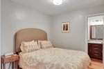 Mammoth Condo Rental Crestview 55: Master bedroom has a Large Bright Windows